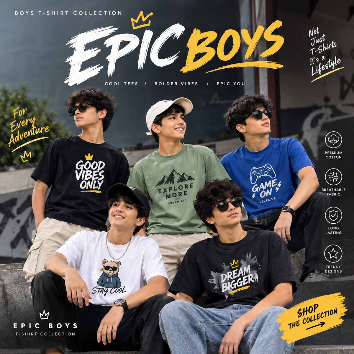 Bold Boys Apparels