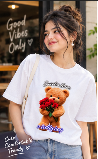Cute Girl Aesthetic T-Shirt